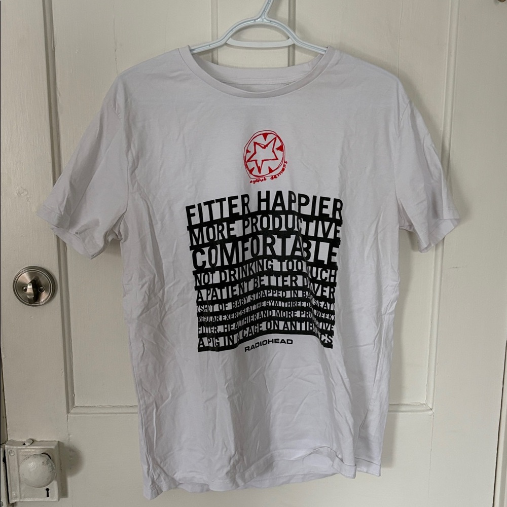 Radiohead “Against Demons” Graphic T-Shirt